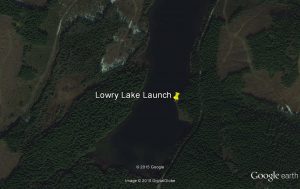 Lowry Lake launch