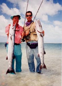 Bill and Todd with huge Barracuda